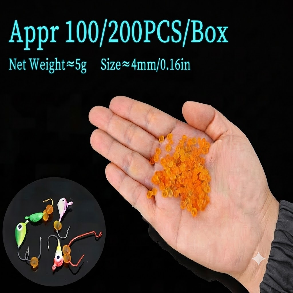 Fishing Equipment For Trout - 100/200 قطعة طُعم صيد سمك السلمون
