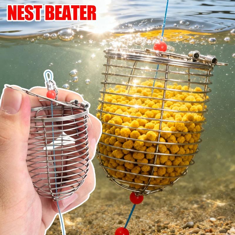 مجموعة أقفاص طُعم صيد الأسماك  - مراجعة Best Equipment For Fishing وسعره