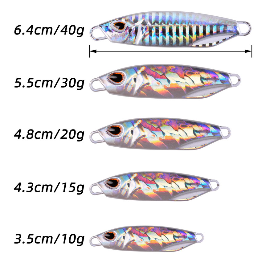 10 قطع من طُعم الصيد المعدني ا - مراجعة Fishing Equipment For Trout وسعره