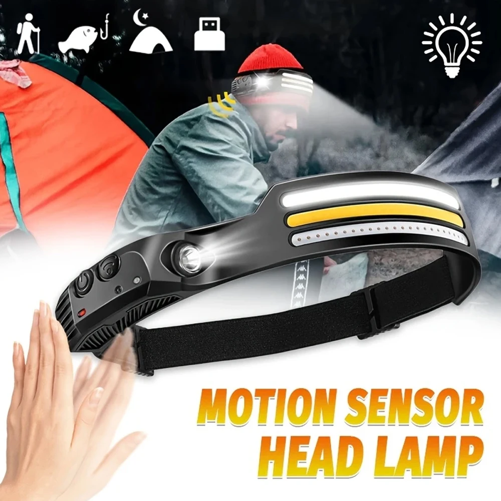 قابلة للشحن COB LED التعريفي ك - مراجعة Fishing Headlamp وسعره