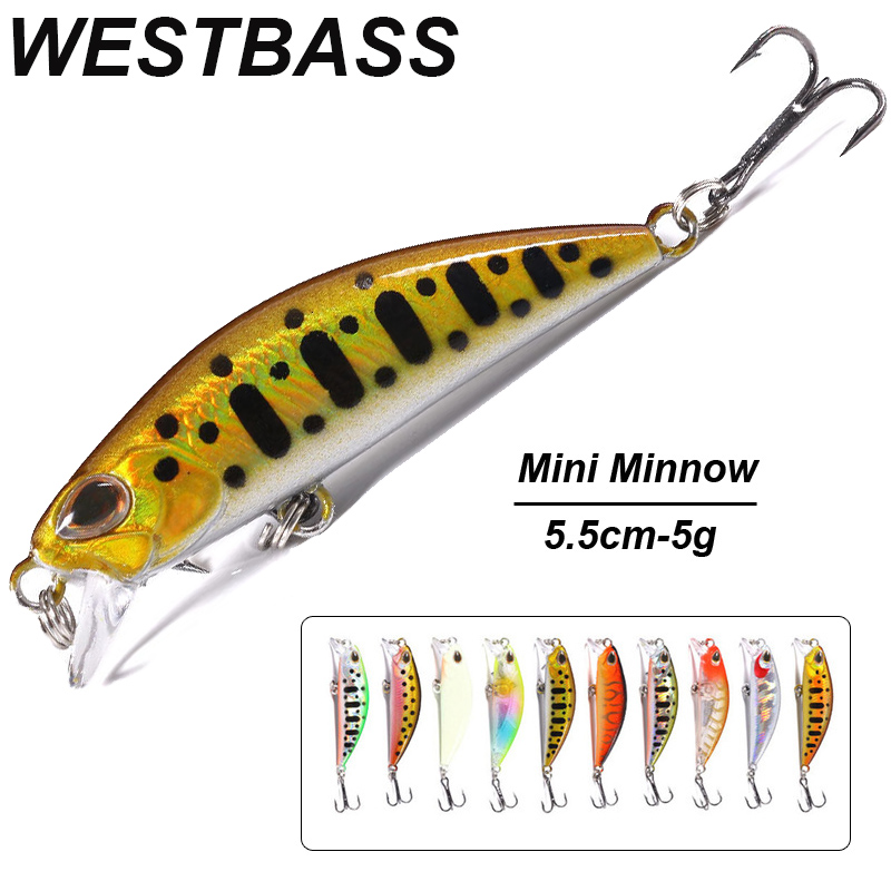 WESTBASS 1PX مايكرو البلمة إغر - مراجعة Fishing Equipment For Trout وسعره