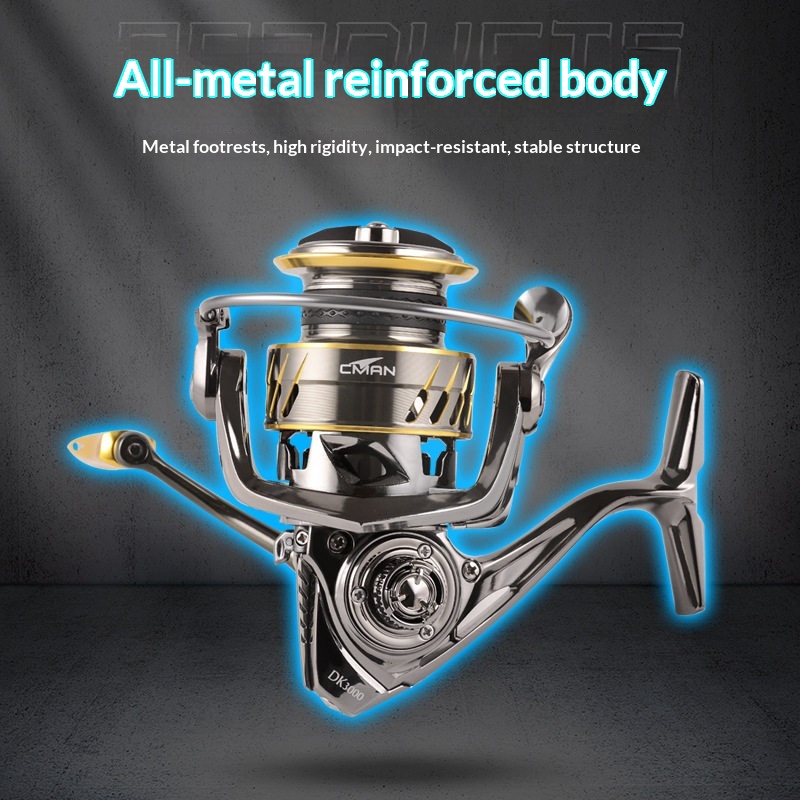بكرة صيد CMAN DK3000 ذات هيكل  - مراجعة Fishing Equipment Daiwa وسعره