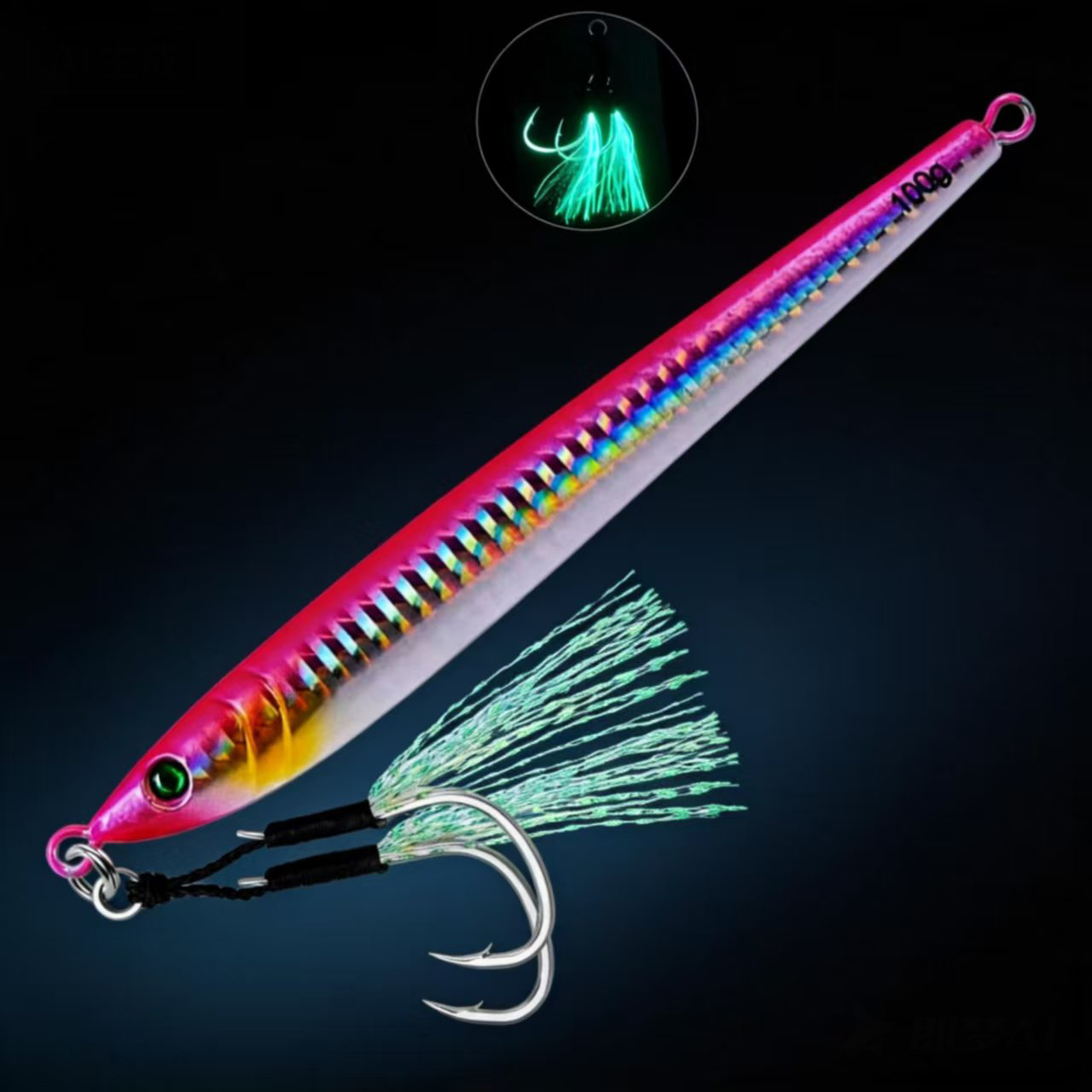 يلقي المعادن تهزهز الصيد إغراء - مراجعة Fishing Equipment For Trout وسعره