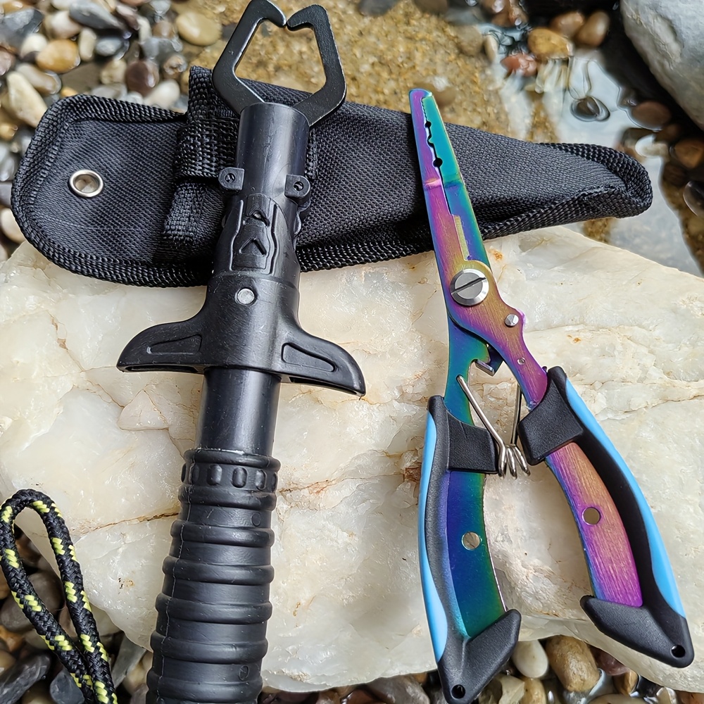مجموعة كماشة صيد وملقط أسماك،  - مراجعة Fishing Equipment Amazon وسعره