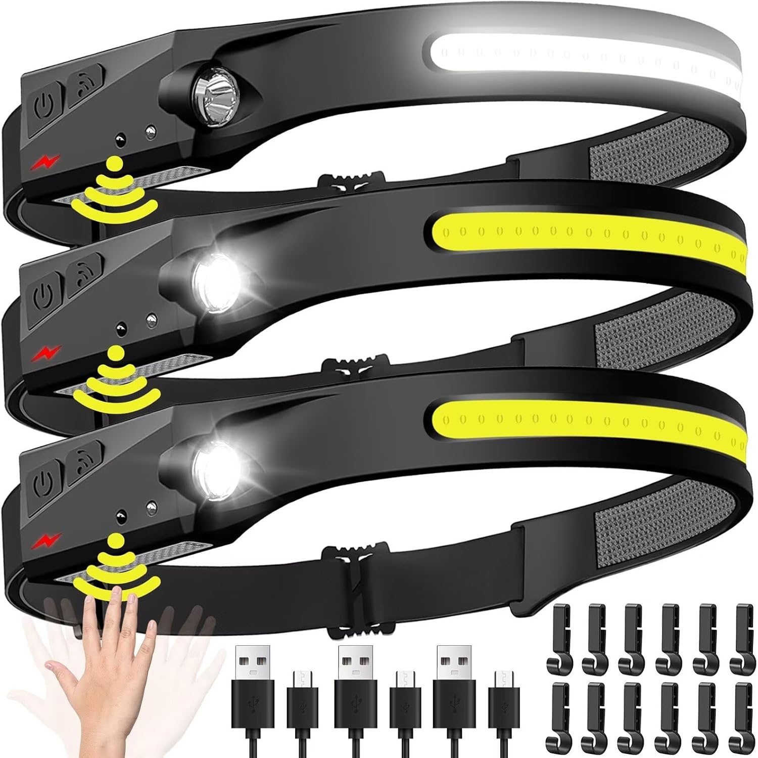 الاستشعار كشافات LED رئيس مصبا - مراجعة Fishing Headlamp وسعره