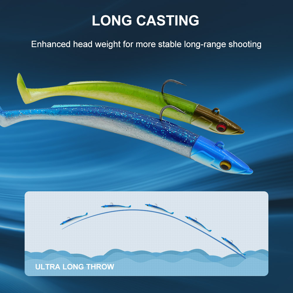 ESFISHING طعم صيد ناعم، طعم سب - مراجعة Fishing Equipment For Trout وسعره