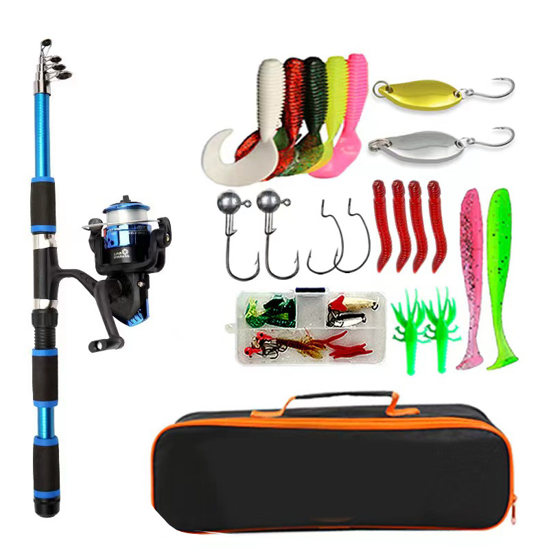 مجموعة صيد كاملة مع صنارة صيد  - مراجعة Fishing Equipment Online وسعره