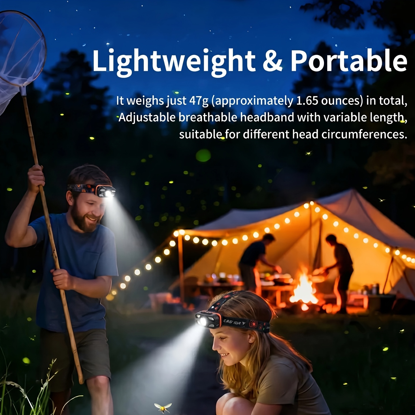 مصباح رأس LED قابل لإعادة الشح - مراجعة Fishing Headlamp وسعره