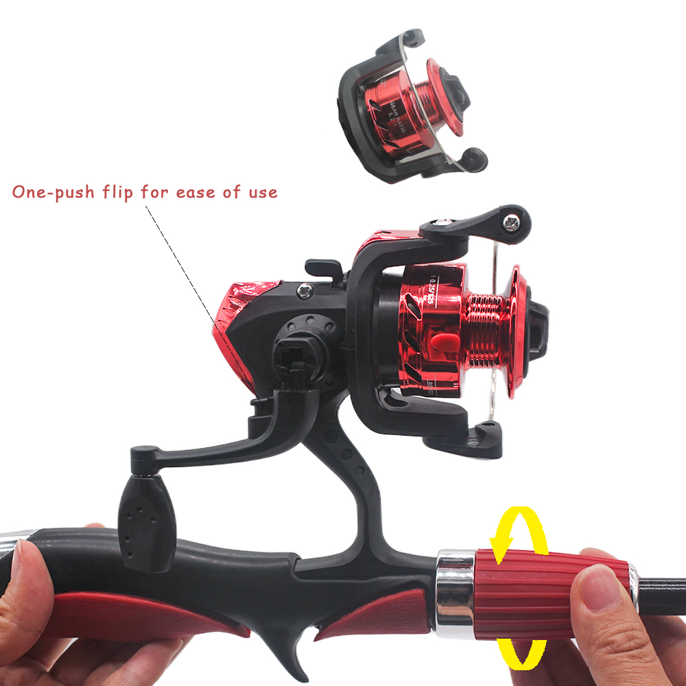 قضبان الصيد تلسكوبية للأطفال ، - مراجعة Fishing Equipment Online وسعره